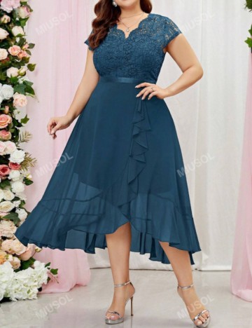 Rochie midi MIUSOL by Shein, albastru