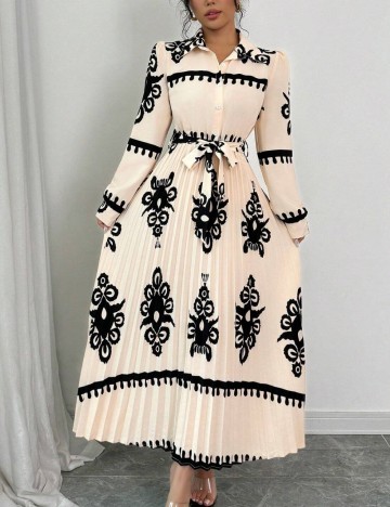 Rochie midi Shein, mix culori