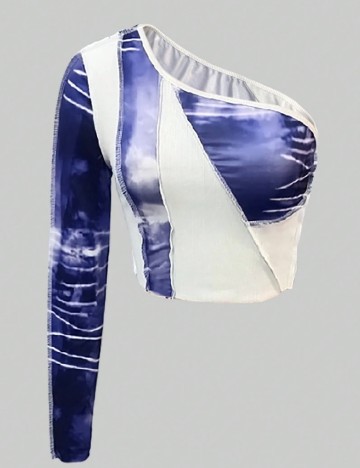 Top Shein, mix culori