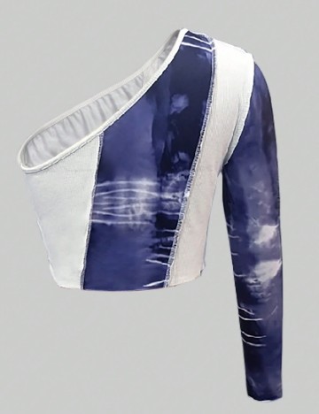 Top Shein, mix culori