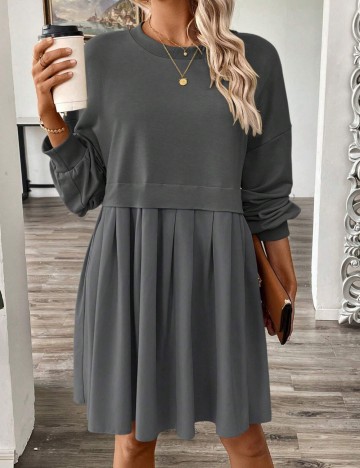 Rochie mini Shein, gri