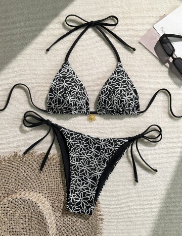 Costum de baie Shein, mix culori
