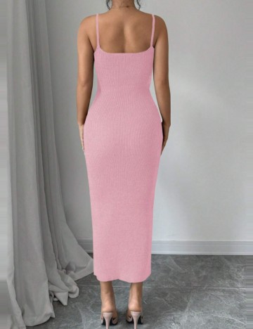 Rochie midi Shein, roz