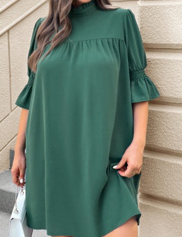 Rochie mini Shein Curve+, verde