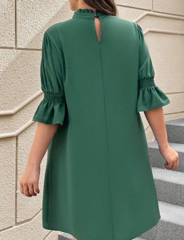 Rochie mini Shein Curve+, verde