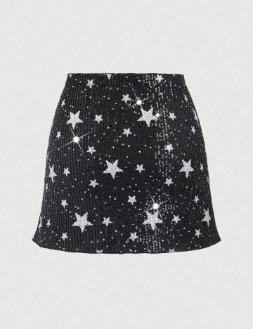 Fustă mini Shein, negru