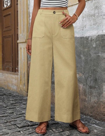 Pantaloni Shein, bej