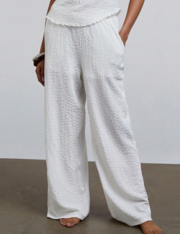 Pantaloni Shein, crem