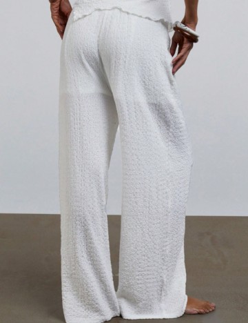 Pantaloni Shein, crem