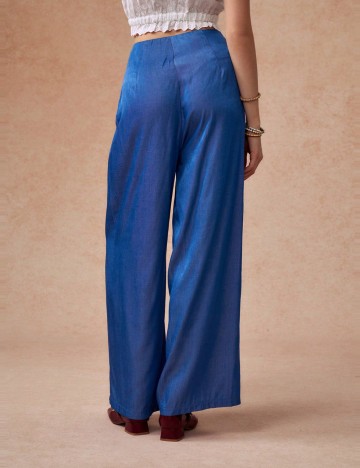 Pantaloni Shein, albastru