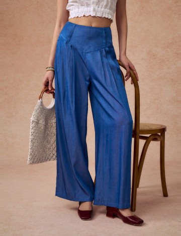 Pantaloni Shein, albastru