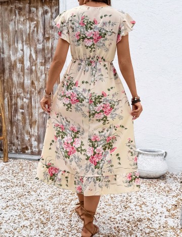 Rochie maxi Shein, bej