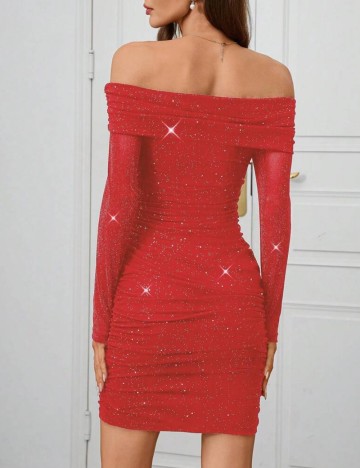 Rochie Shein, roșu