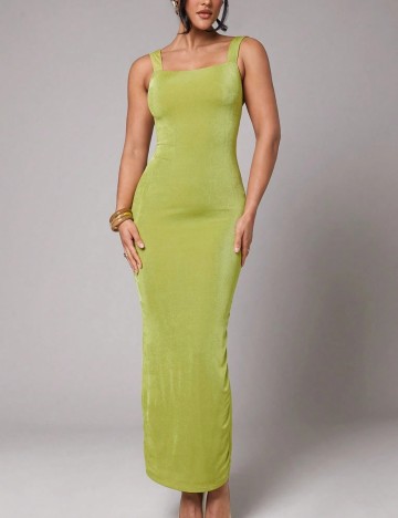 Rochie maxi Shein, verde
