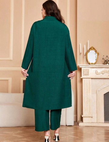 Compleu Shein Curve+, verde