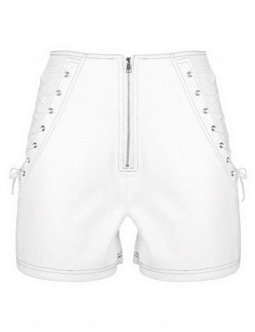 Pantaloni scurți Shein, alb