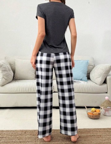 Compleu pijamale Shein, mix culori