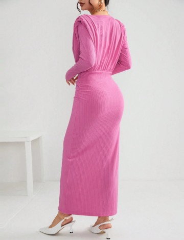 Rochie midi Shein, roz