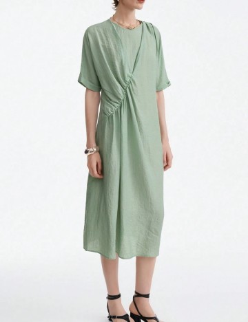 Rochie midi Shein, verde