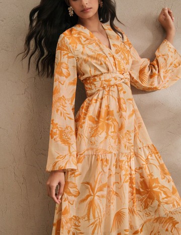 Rochie maxi Shein, mix culori