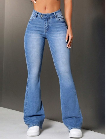 Jeans Shein, albastru