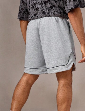 Pantaloni scurți MANFINITY by Shein, gri