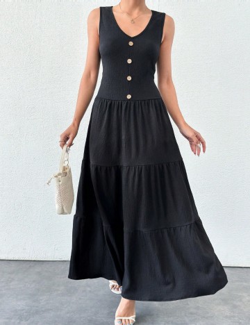 Rochie midi Shein, negru