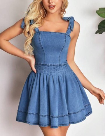 Rochie de blugi Shein, albastru