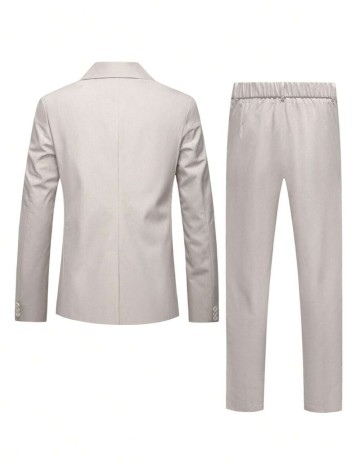 Compleu MANFINITY by Shein, crem