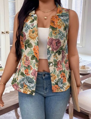 Vestă Shein Curve+, mix culori