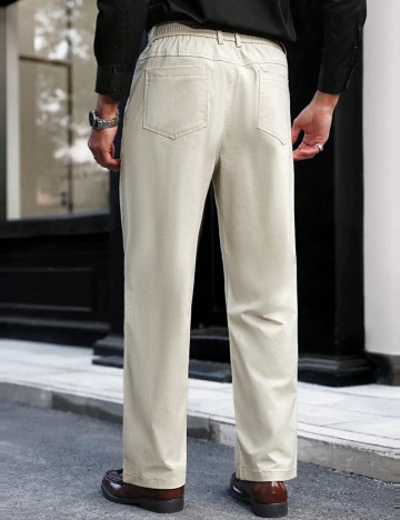Pantaloni MANFINITY by Shein, bej