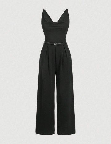 Salopetă Shein Curve+, negru