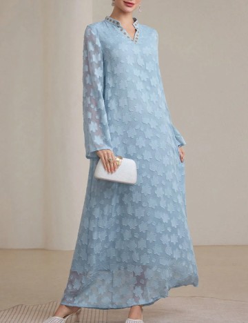 Rochie maxi Shein, albastru