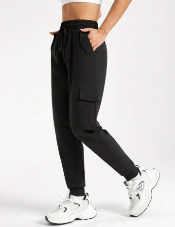 Pantaloni Shein, negru