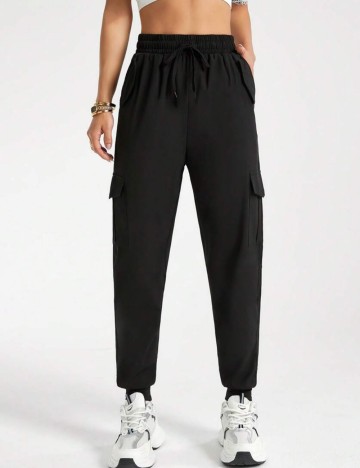 Pantaloni Shein, negru