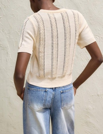 Tricou Shein, crem