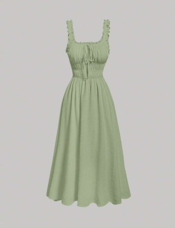 Rochie maxi Shein, verde