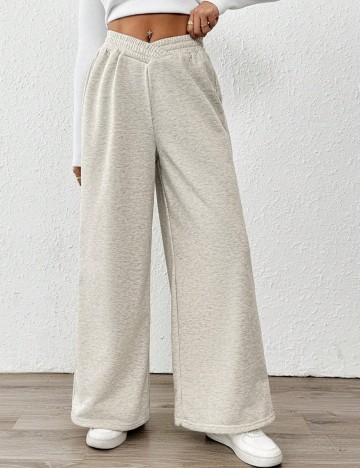 Pantaloni Shein, crem