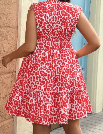 Rochie mini Shein Curve+, mix culori