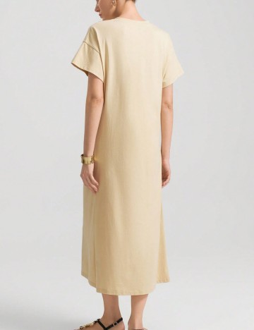 Rochie midi Shein, bej