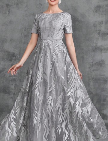 Rochie maxi Shein, gri