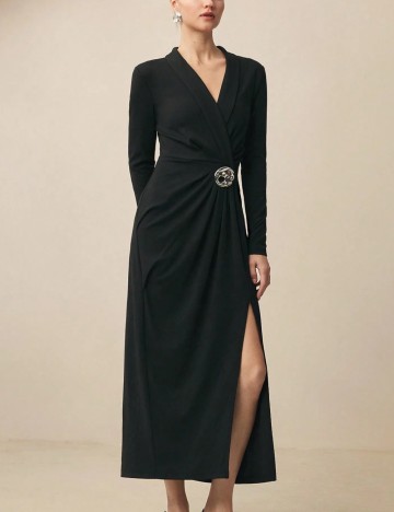 Rochie midi Shein, negru