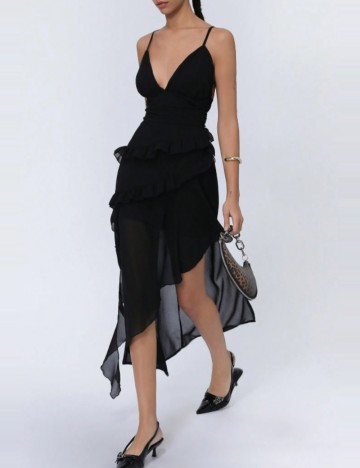 Rochie midi Shein, negru