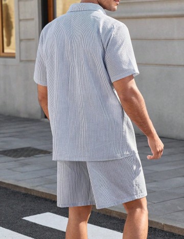 Compleu MANFINITY by Shein, albastru