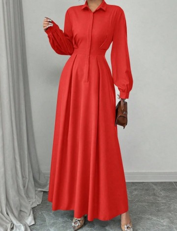 Rochie maxi Shein, roșu