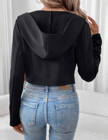 Hanorac Shein, negru