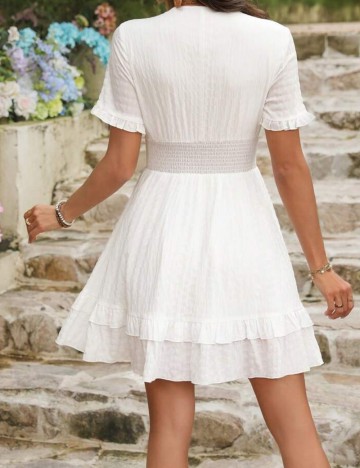 Rochie mini Shein, alb