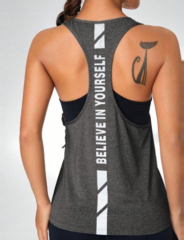 Maiou sport Shein, gri