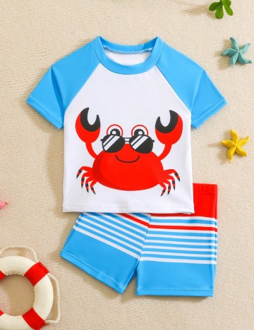Costum de baie Shein, mix culori