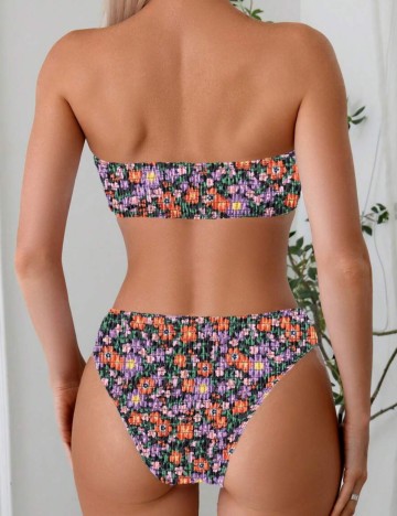 Costum de baie Shein, mix culori